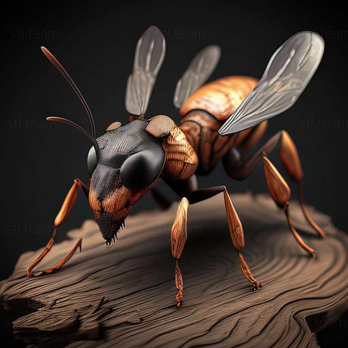 3D модель Camponotus rufipes (STL)